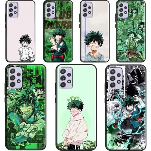 Deku Izuku Midoriya Case For Samsung A72 A52 A42 A32 A12 A70 A50 A40 A30 A10 A20 S A11 A41 A51 A71 A21S Cover