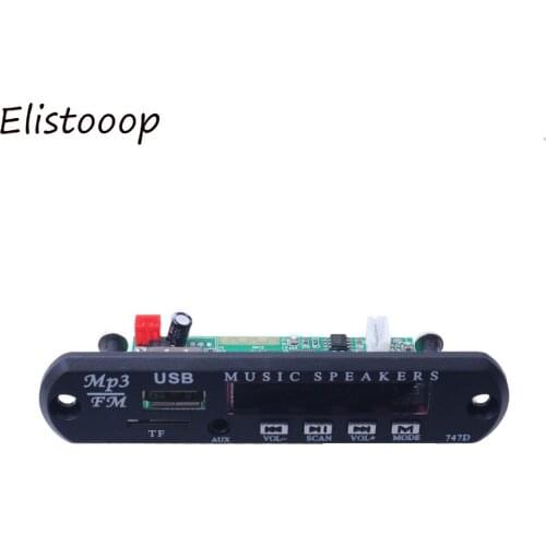DC 12V Wireless Bluetooth MP3 WMA Decoder Board Audio Module USB TF Radio Car Music MP3 For Car accessories