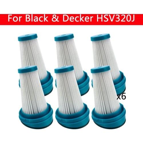 For Black&Decker HSV320J HSV420J HSV520J HSV320J32 HSV420J42 HSV520J01 SVA420B SVA520B Home Hepa Filter Kit Robot Vacuum Cleaner