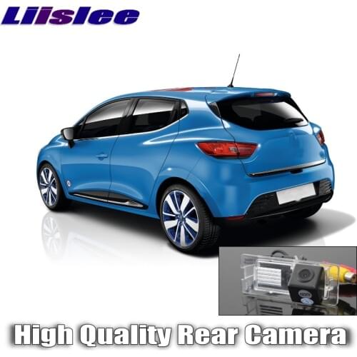 LiisLee Car Reversing image Camera For Renault Clio III IV 3 4 Lutecia 2005~2019 Night Vision WaterProof Rear View back Up CAM