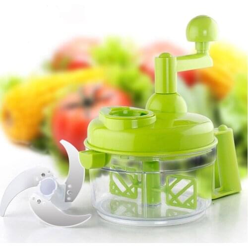 Multifunctional Kitchen Manual Vegetable Large Capacity Nut Onion Chopper Hand Pull Food Meat Grinder Egg Sauces Blender