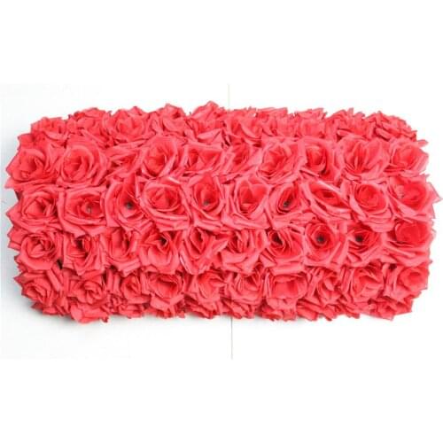 SPR red-Big size plastic shelf rose petals Wedding road lead flowers Bouquets Wedding road cited flowers and arch decoration