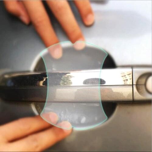Car door Handle Protection Film Sticker FOR KIA RIO K3 Fiat 500 500S Toyota REIZ PRIUS