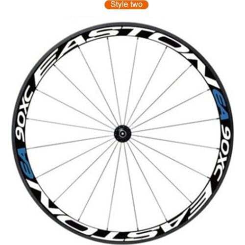 1 Side Multicolor Bike Wheel Rims Reflective Stickers 26/27.5inch Wheel Stickers Bike Tire Decals Stickers MTB Bike Accessories