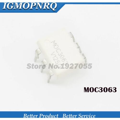 10PCS MOC3063 DIP6 DIP DIP-6 Optical isolator - three-terminal two-way thyristor new