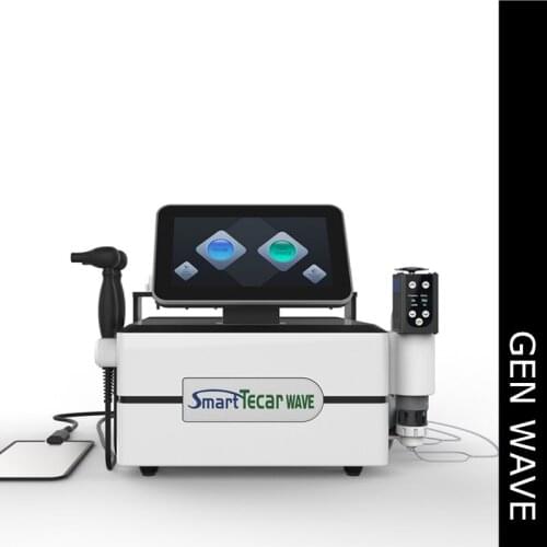 3 in 1 Radial Frequency 448KHZ Smart Tecar Shock Wave Therapy EMS Muscle Stimulation For Body Pain Relief Massage