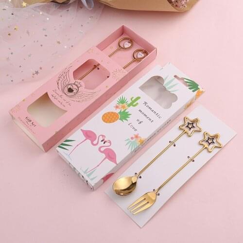 304 stainless steel creative bar ice spoon mug spoon long handle coffee spoon round head stirring spoon teaspoon