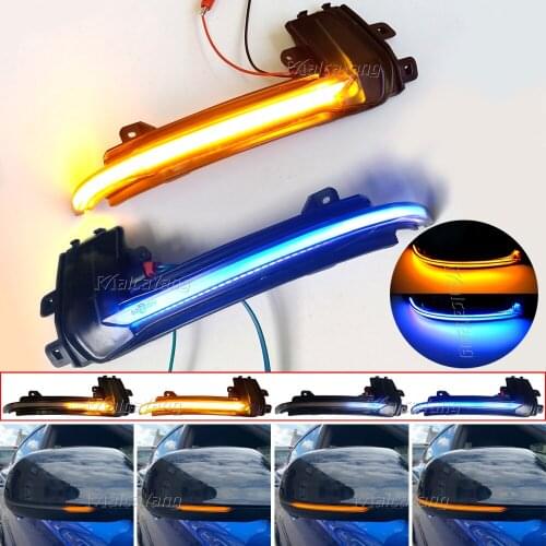 For Audi A3 8P A4 A5 B8 Q3 A6 S6 SQ3 A8 D3 8K LED Dynamic Blinker Side Marker Turn Signal Light Repeater Indicator