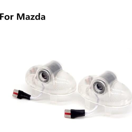 For Mazda 6 GH Atenza CX-9 8 A8 RX-8 2003-2012MPV Auto Door Led Lights Projection Logo Car Accessories Interior Decoration Tools