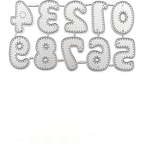 Julyarts Figure Scrapbooking Cutting Dies Word Dies Molds For DIY Scrapbooking Album Embossing Paper Cards Decorative Crafts