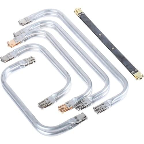 16-30cm Bag Frame For Purse Doctor Purse Frame Metal Aluminium Tube Frame Bag Handle Accessories Clutch Bag Parts