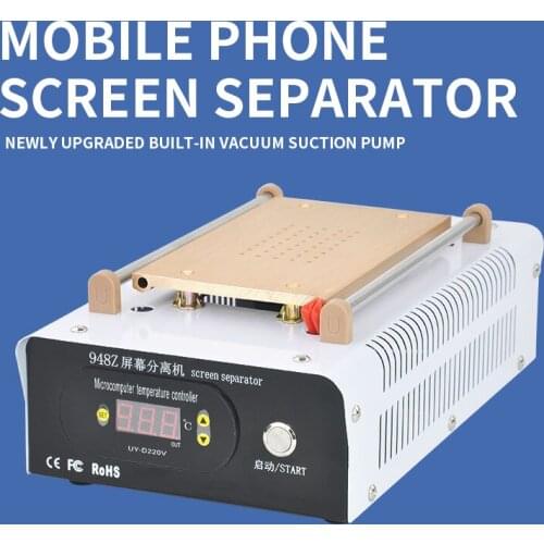 Mobile phone screen separation machine LCD screen removal machine repair constant temperature heating table separator remove