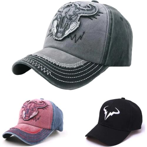Fashion Embroidery Bull Basketball Cap Men Women Hip Hop Cotton Casual Letter Snapback Caps Summer Sports Snap back Hats
