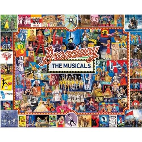 70cmx50cm Jigsaw Puzzle 1000 Piece Stress Relief Puzzles For Adults And Childrens Educational Toys Puzzle Christmas Gifts