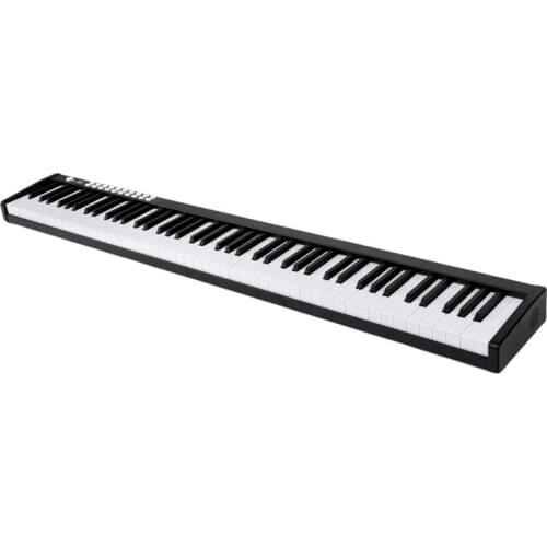 88 Key Piano Portable Digital Electronic Controller Piano Keyboard Touch Sensitive MIDI/USB Light up piano with Carry Bag