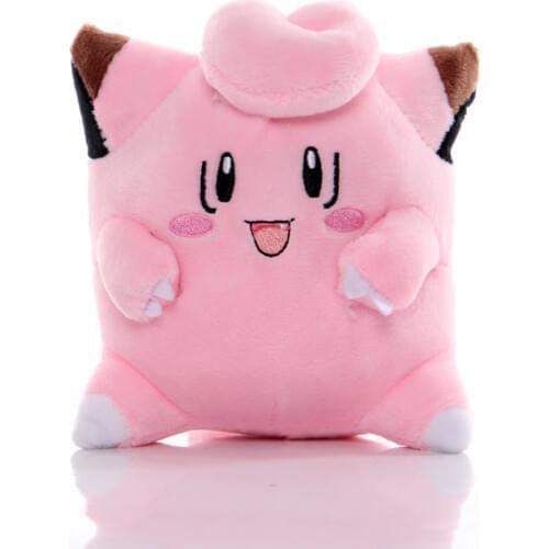 1pcs 16cm Clefairy Plush Toys Doll Pendant Clip Clefairy Soft Stuffed Plush Doll Peluches Gifts for Children Kids