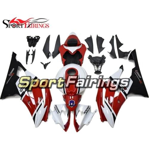 Full Motorcycle Fairings For Yamaha YZF-600 R6 2008 - 2016 R6 08 09 10 11 12 13 14 15 16 ABS Injection Bodywork White Red Black