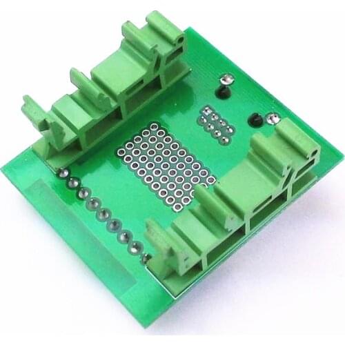 RJ45 8P8C Breakout Board RJ45 Jacks RJ45 to Terminal Block Adapter C45 RAIL Bracket Port Switching Terminal BRK8P8CSJ Pinboard