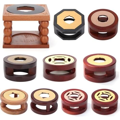 Vintage Stamp Wax Seal Beads Sticks Warmer Wax Sticks Pot Wood Handle Sealing Stamp Craft Gift Wax Melting Furnace Stove Pot