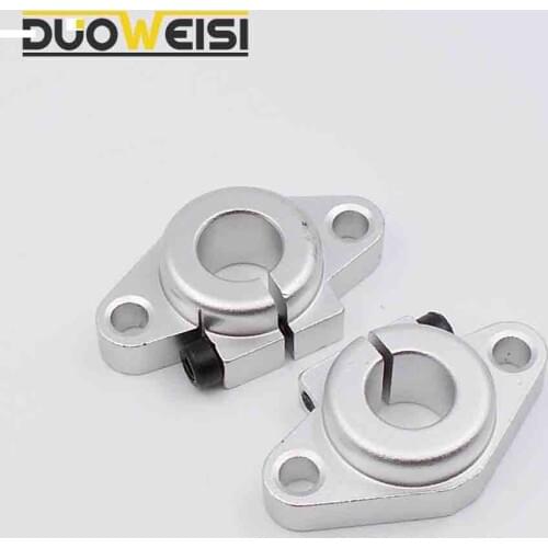 DuoWeiSi 3D Printer Parts SHF12 SFH13 12mm Linear Bearing Rod Rail Horizontal Shaft Support
