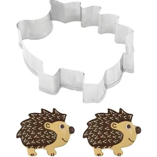 1PCS Hedgehog Cookie Cutter Stainless Steel Cookie Cutter Creative Cake Cutter Baking Cutter Mold Cake Mould Baking Coxeer