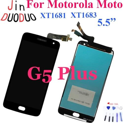 100% Tested For Motorola Moto G5 Plus XT1681 XT1683 Lcd Display Touch Screen Digitizer Assembly Repalcement