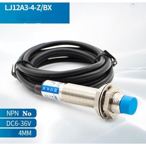 Sensors, inductive12mm proximity switch LJ12A3-4-Z/BX/BY/AX/AY/EX/DX/EZ/DZ three-wire NPN 24V normally open