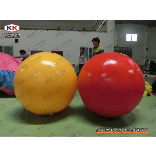 Round shape swim buoy inflatable buoy advertising water buoy floating buoy