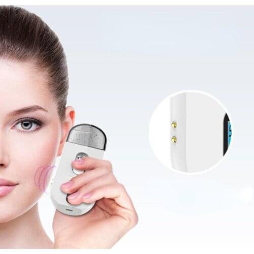 Mini Facial Sprayer Deep Hydrating 30ML Nano Face Stream Spray Moisture Tester Ultrasonic Mist Fogger Humidifier Skin Analyzer