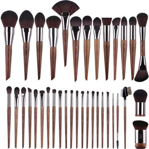 Lucky-Girls 1pcs Beauty Makeup Brushes Set Original Wood Make up Brush Beauty Eyeshadow Blending Tool