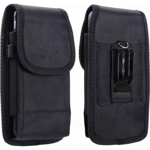 Black Phone Pouch Hanging Waist Storage Bag Unisex Portable Fanny Pack Black Classic Belt Clip Pouch Case For Waist Bag Hot Sale