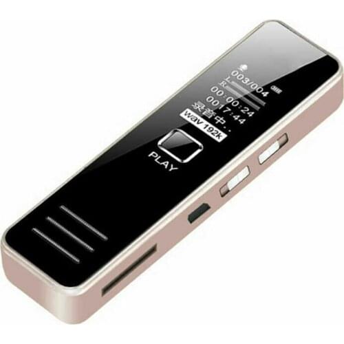 2021 Professional Digital Audio Recorder Speaker Digital Voice Recorder Play Sound MP3 Rechargeable Digital Voice Recorder Mini