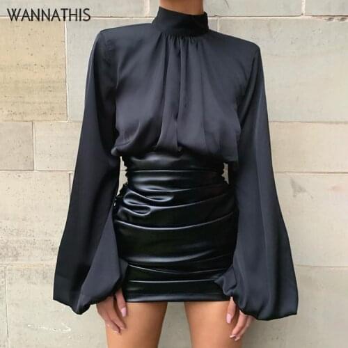 Атласные блузки WannaThis China At AliExpress