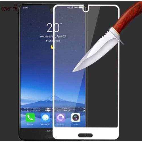 Dower me Tempered Glass 9H Screen Protector For Sharp Aquos C10 S2 SmartPhone