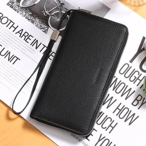 Women RFID Blocking Wallet Leather Zip Around Phone Clutch Large Travel Purse A69C