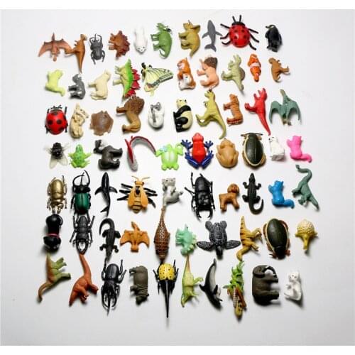 10 pack Simulation Animal Dinosaur Farm Marine Insect Model Gifts for Children e16