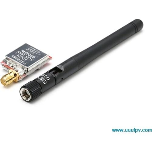 16g Micro Wireless Video Transmitter TS5828L 5.8Ghz 600mW 40CH VTX Module with Digital Display For FPV Racing QAV250 Quadcopter