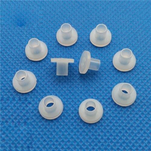 48pcs M4 T-shaped nylon gasket washer plastic step washers gaskets insulation column bushing sleeve plug 6mm outer diameter