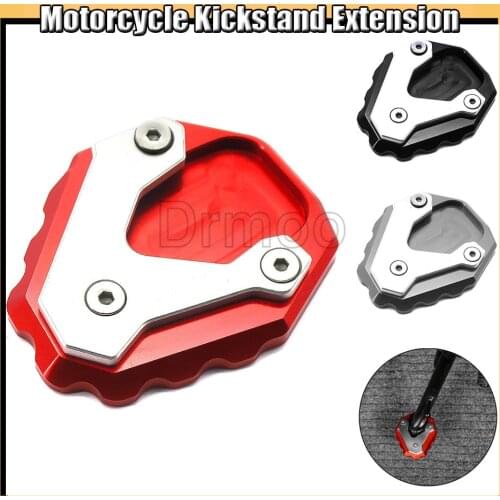 Motorcycle CNC Accessories Motorbike Side Stand Enlarge Extension Kickstand For Honda CB500X 2019