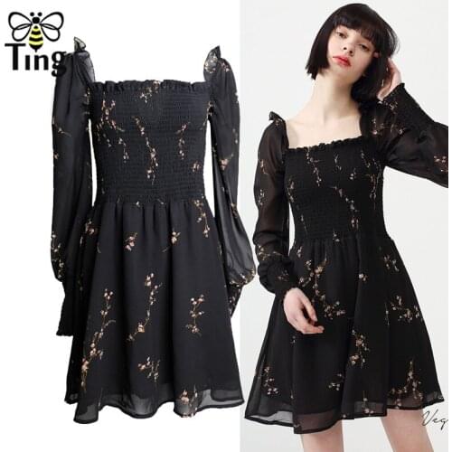 Черные летние платья Cechy Daisy China At AliExpress