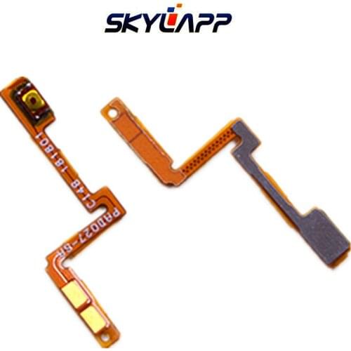 New Switch Power ON/OFF Side Key Button Flat Cable for OPPO R17 PRO R17PRO Power / Volume Button Flex Ribbon Cable Free Shipping