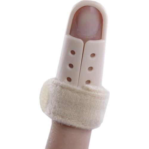 Finger Splint Brace Support Cot For Broken Fingers Fracture Dip & Pip Joint Mallet