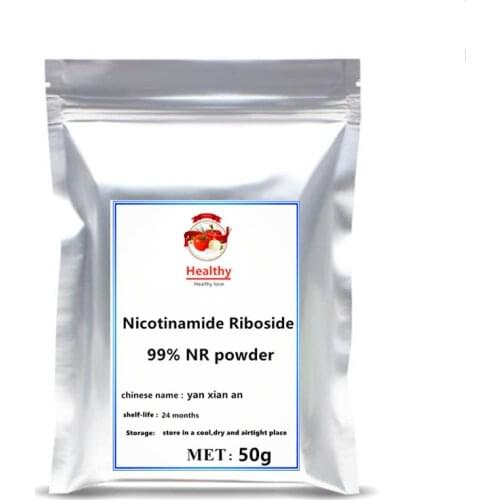High Purity NR 99% nicotinamide riboside powder Promotes Cellular Repair* Replenishes NAD+* The proper digestion of fat protein