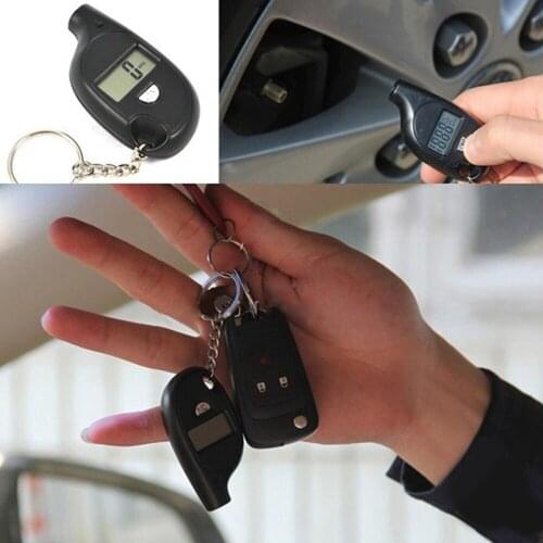 1PC Portable Digital Car Tire Pressure Tester Motorcycle Auto Tyre Air Meter Gauge LCD Display Procession Tool