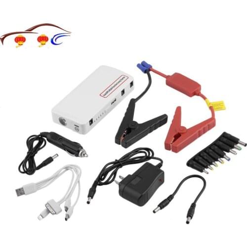12V 15000mAh Mini US Plug Car Jump Starter Multifunctional Battery Charger Power Bank Emergency Booster Portable Vehicle Power