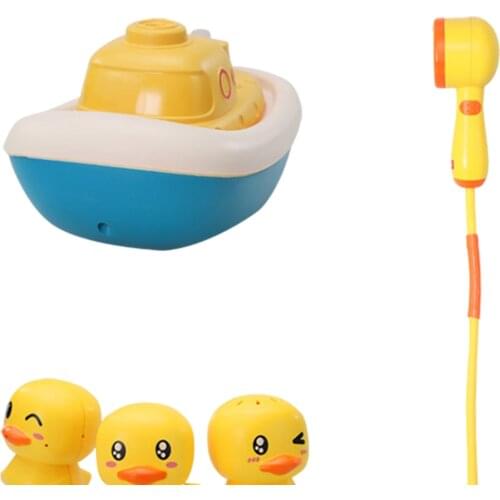 Duck Water Spray Baby Bath Shower Head Sprinkler Toys for Kids 18 Months
