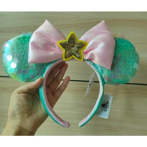 Shanghai Sakura Pink Resort Exclusive Minnie Ears Headband New