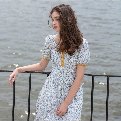 Shopping Mall Floral Summer Dresses