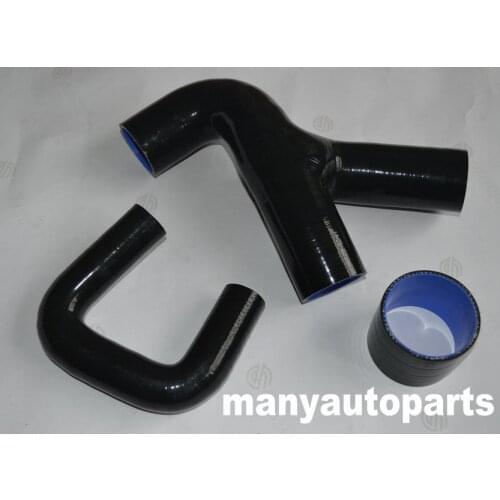 SILICONE INTERCOOLER TURBO HOSE FOR Impreza GC8 EJ20 2.0 WRX 99-00 1999 2000 BLACK