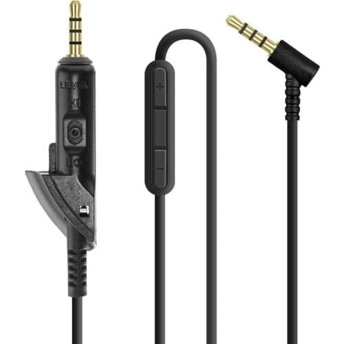 Replacement Stereo Audio Cable Extension Music Cord Wire Line For Bose Quiet Comfort QuietComfort QC 15 2 QC2 QC15 Headphones